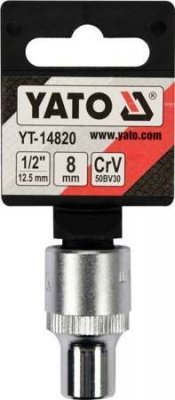 Yato Nástrčná hlavice tisícihran 8mm YT-14820