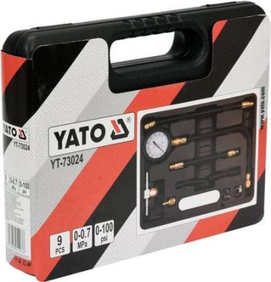 Yato Sada pro měření tlaku ve vstřikovacích systémech motoru 9 Ks YT-73024