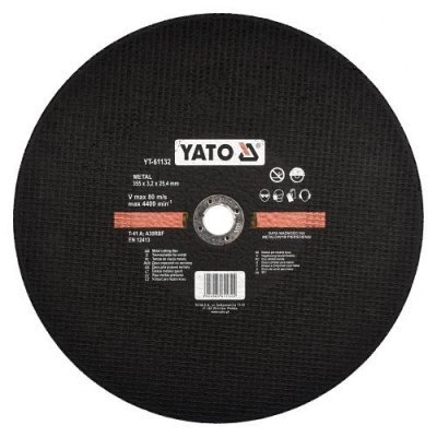 Yato Kotouč na kov 355 x 25,4 x 3,2 mm YT-61132