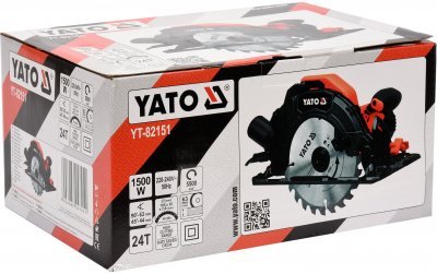 Yato Pila kotoučová 1500W 185 mm 5500ot. YT-82151