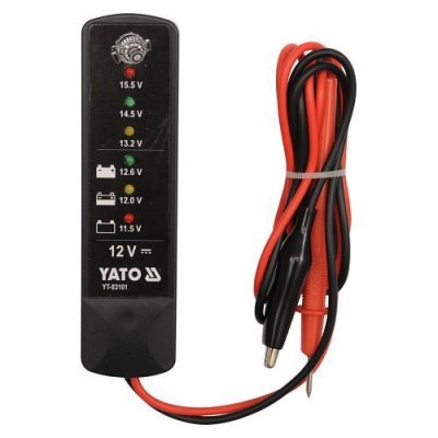 Yato Tester autobaterií LED YT-83101
