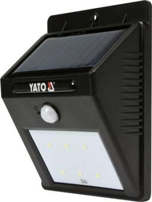 Yato Solární nástěnné svítidlo se snímačem pohybu 6 SMD LED YT-81856