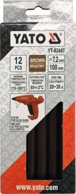 Yato Lepidlo do tavné pistole 7,2x100mm 12 Ks hnědé YT-82447