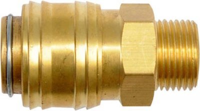 Yato Rychlospojka s venkovním závitem 3/8" pneumatická mosazná YT-24095