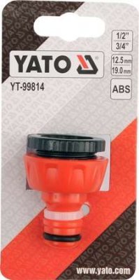 Yato Šroubení, koncovka, připojení s redukcí 1/2"-3/4" YT-99814