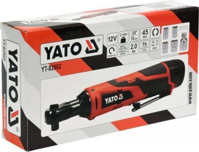 Yato Aku ráčna 3/8" 45Nm 12V/2,0Ah YT-82902