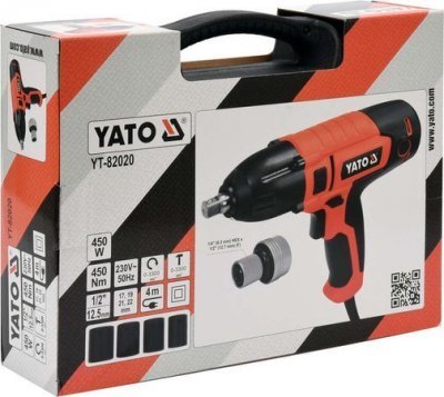 Yato Elektrický rázový utahovák 1/2" 450W 450Nm YT-82020