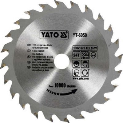 Yato Kotouč na dřevo 130x16mm YT-6050