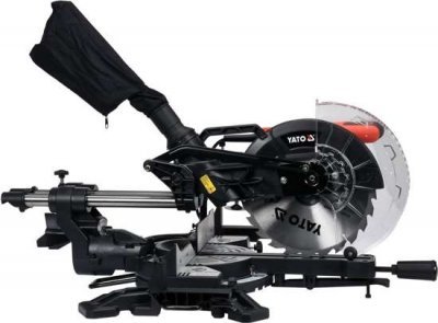 Yato Pokosová pila 255mm 1800w s laserem pro precizní řez tvrdého dřeva a laminátu YT-82173