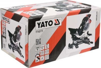 Yato Pokosová pila 255mm 1800w s laserem pro precizní řez tvrdého dřeva a laminátu YT-82173
