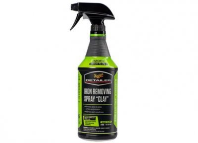 Meguiar's Iron Removing Spray "Clay" - přípravek pro chemickou dekontaminaci laku a dalších povrchů, 946 ml