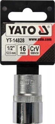 Yato Nástrčná hlavice tisícihran 16x38mm YT-14828