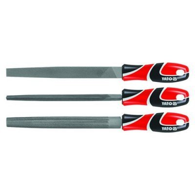 Yato Sada pilníků zámečnických 250 mm 3 ks YT-6237