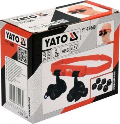 Yato Lupa se světlem na hlavu YT-73840