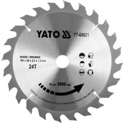 Yato Kotouč 185x24Tx20mm YT-60621