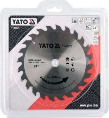 Yato Kotouč 185x24Tx20mm YT-60621