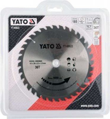 Yato Kotouč 185x36Tx20mm YT-60622