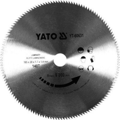 Yato Kotouč 185 / 140T 20mm YT-60631