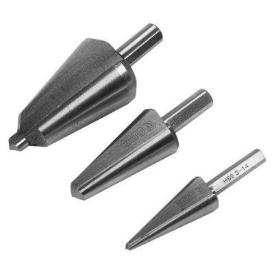 Yato Sada stupňovitých kuželových vrtáků do plechu 3-30mm YT-44730