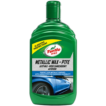 Turtle Wax Metallic Car Wax + PTFE 500ml