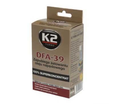 K2 DFA 39 Prevence tuhnutí parafínu v naftě -39°C 50ml