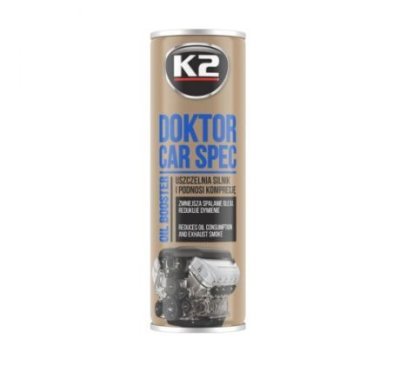 K2 DOKTOR CAR SPEC - Aditivum do oleje (plechová nádoba) 443ml