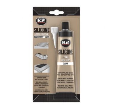K2 SILIKON CLEAR Silikon, transparentní 85g