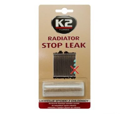K2 STOP LEAK Utěsňovač chladiče 18,5g (blistr)
