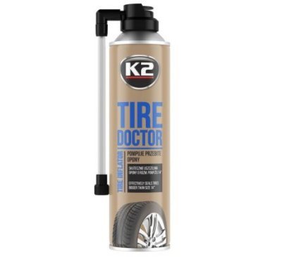 K2 TIRE DOKTOR Utěsnění propíchnutých pneumatik - nákladní auta 500ml