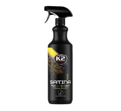 K2 SATINA PRO Přípravek na palubní desku a plasty, bez vůně 1L
