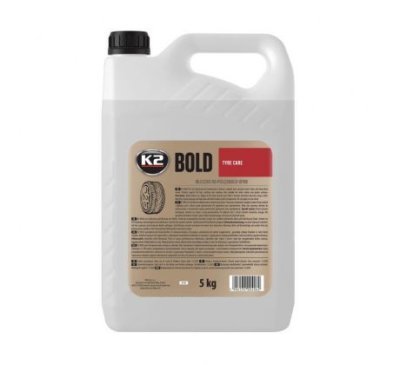 K2 BOLD Prostředek na ošetření pneumatik 5L