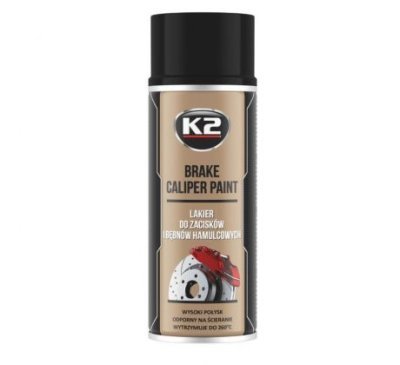 K2 BRAKE CALIPER Barva na brzdové třmeny, černá 400ml