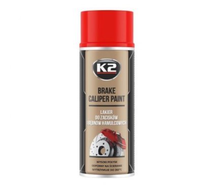 K2 BRAKE CALIPER Barva na brzdové třmeny, červená 400ml