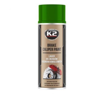 K2 BRAKE CALIPER Barva na brzdové třmeny, zelená 400ml