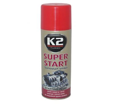 K2 SAMOSTART - usnadňuje zimní startování 400ml