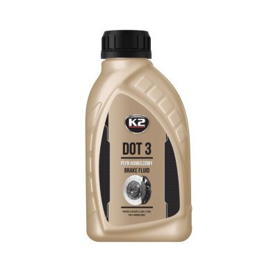 K2 Brzdová kapalina DOT 3 500ml