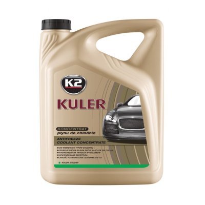 K2 KULER Chladící kapalina G11, koncentrát, zelená 5L