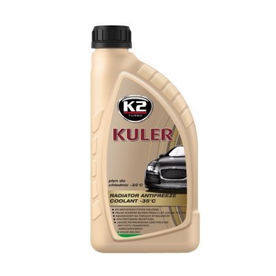 K2 KULER Chladící kapalina G11, zelená 1L