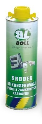 BOLL prostředek na konzervaci uzavřených profilů karosérií jantarový 1l 001009
