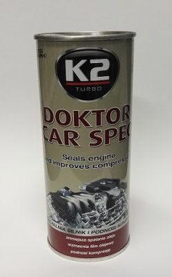 K2 DOKTOR CAR SPEC - na zatěsnění motoru T350 443ml
