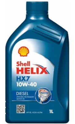 Motorový olej Shell Helix Diesel HX7 10W40 1l