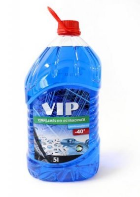 Zimní náplň do ostřikovačů -40°C 5l VIP