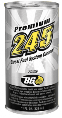 BG245 PREMIUM DIESEL FUEL SYSTEM CLEANER 325ML