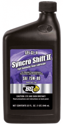 BG79232 SYNCRO SHIFT 75W-80 946ML PŘEVODOVÝ OLEJ