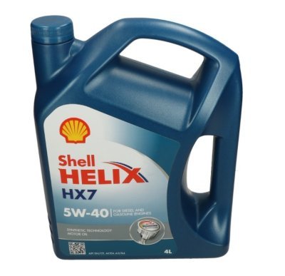 Motorový olej Shell Helix HX7 5W40 4l