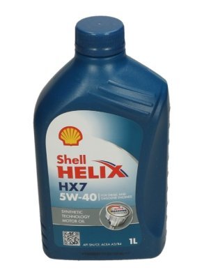 Motorový olej Shell Helix HX7 5W40 1l