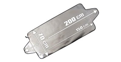 Clona na čelní sklo ALU 150*70cm DO CFAT25011A