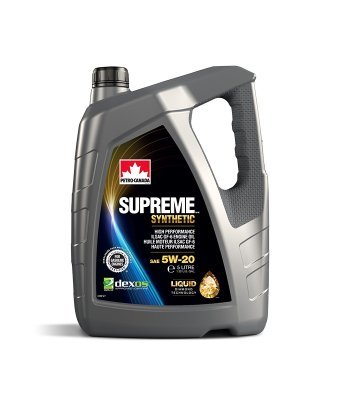 Motorový olej PETRO-CANADA SUPREME SYNTHETIC 5W-20 5L PCSS 5W-20 5L