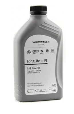 Motorový olej 0W30 Originál VAG LongLife III FE 0W-30 1l GS55545M2