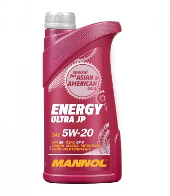 Motorový olej MANNOL Energy Ultra JP 5W20 1L 070 942